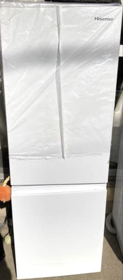 Hisense 冷蔵庫冷凍庫175ℓたのめる便送料12000円込 引き取り5千円