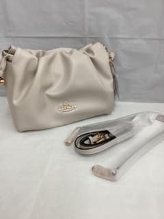 U-0017】COACH ベージュ ショルダーバッグ CT763 未使用品 - メルカリ