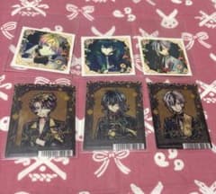 悪魔執事と黒い猫 あくねこ クリアステッカー&購入特典カードセットのサムネイル