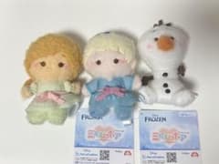 Disney Frozen ミルキーボア マスコット 3種セット　アナ雪のサムネイル