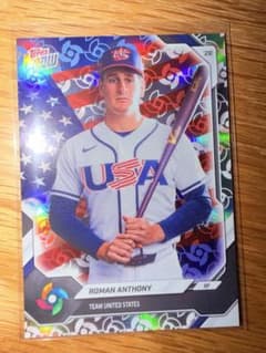 2026 WBC Topps Roman Anthony ロゴ - メルカリ