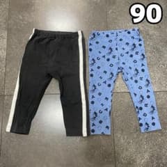 【UNIQLO】レギンスパンツ 90cm 2点セットのサムネイル