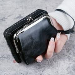 分離式！がま口財布＆じゃばらカードケース セット 小銭入れのサムネイル