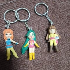 キャラクター ミニフィギュア キーホルダー 3点セットのサムネイル