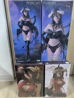 【新品・未開封品】オーバーロード アルベド フィギュア 4個セット まとめ売り