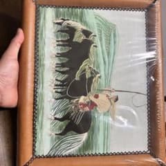 牛飼いの伝統的な日本の絵画 - メルカリ