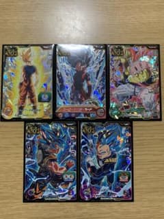 スーパードラゴンボールヒーローズ　ABS-01　孫悟空　他4枚　SDBHのサムネイル