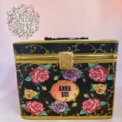 ANNA SUI バニティケース メイクボックス 薔薇柄 - メルカリ