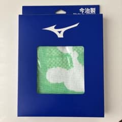 MIZUNO 今治製 フェイスタオル 卓球デザインのサムネイル