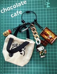 即購入OK♪じゃらじゃらキーホルダーバッグチャームコーヒーチョコレートのサムネイル