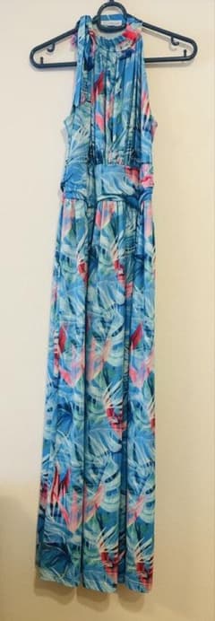 Ocean Blue Bird ロングドレスのサムネイル