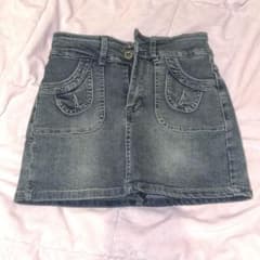 SHEIN Honeyspot デニム　ミニ　スカートのサムネイル