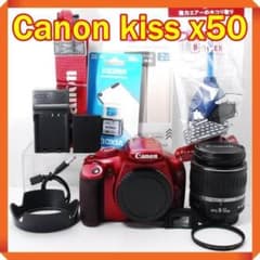シャッター数新品級 Canon kiss x50 一眼レフカメラ スマホ転送 シャッター数新品級 Canon kiss x50 一眼レフカメラ スマホ転送 - メルカリ