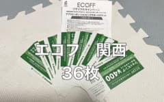 エコフ　ショッピングチケット 大丸松坂屋　関西エリア 36枚　2023年のサムネイル
