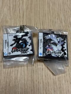 ポケモン パッケージ＆ゲームカードキーホルダーコレクション ブラック&ホワイトのサムネイル