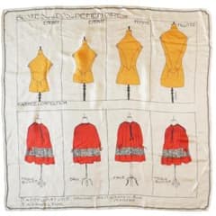 マニプリ manipuri マニプリ スカーフ TORSO トルソー柄 シルク - メルカリ