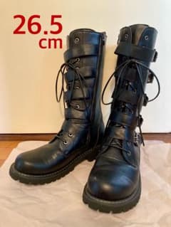 5連ベルト ロングブーツ 26.5cmのサムネイル