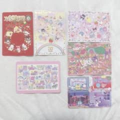 サンリオ いちご新聞50周年 トレーディングカード トレカ ポスター 6枚