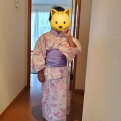 ボンボンりぼんちゃん　130㎝ワンピースタイプ浴衣のサムネイル
