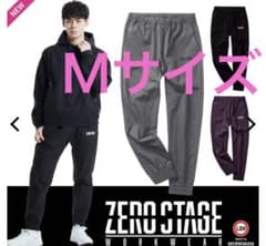 【新品未使用】WORKMAN ゼロステージ トラックジョガーパンツ ブラックのサムネイル