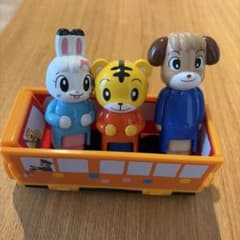 こどもちゃれんじ　ほっぷ　エデュトイ　しまじろうフィギュア／バスのサムネイル
