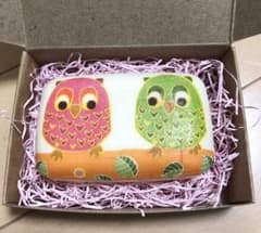 アート石けんフクロウのサムネイル
