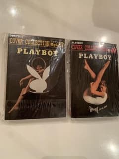 激レア☆PLAYBOY カバーコレクション ポストカードブック①②セット