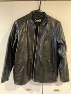 ショット ラムレザー レザージャケット 40 MA-1 Schott 定価7万円