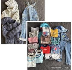【21点】男の子　子供服　ブランド　まとめ売り　基本90サイズ〜100サイズのサムネイル
