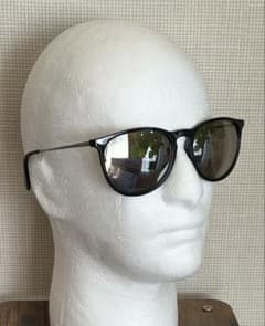 Ray-BanレイバンRB4171-F ERIKAミラーサングラス 黒xシルバー - メルカリ