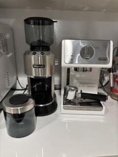 DeLonghi コーヒーグラインダー＆エスプレッソマシンのサムネイル