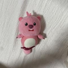 ピンクのキャラクター ぬいぐるみ マスコットのサムネイル