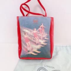 ANYA HINDMARCH アニヤハインドマーチ　転写プリント ハンドバッグのサムネイル