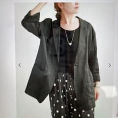 新品Spic&Spanスピックアンドスパン ラミーミックスシアージャケット