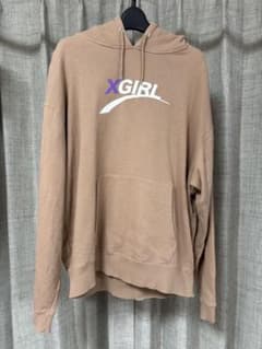 X-girl パーカー ピンクベージュのサムネイル