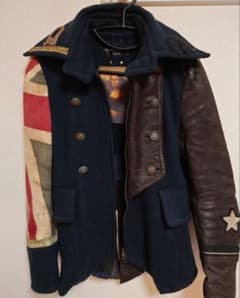 SHARE SPIRIT シェアースピリット ナポレオンコート M SHARE SPIRIT シェアースピリット ナポレオンコート M ▽美品