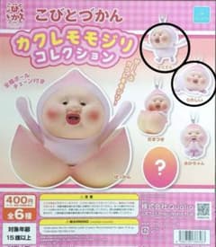 こびとづかん　カクレモモジリコレクション　ガチャガチャ　2種のサムネイル