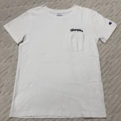 Champion チャンピオン 半袖 Tシャツ ポケット付 ホワイト Mのサムネイル