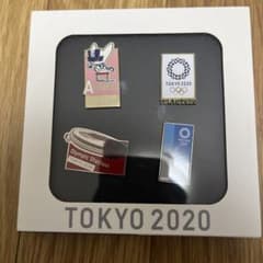 [경기장 핀 배지 세트] 도쿄 2020 올림픽 엠블럼 스타디움 육상 경기