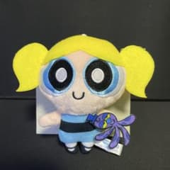 파워 퍼프 걸스 버블스 봉제인형 마스코트