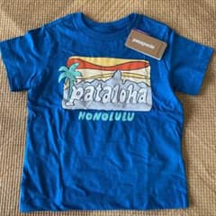 パタゴニア patagonia Tシャツ パタロハ キッズ 90 2tのサムネイル