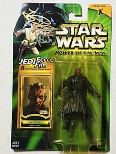 スターウォーズ　ダースモール直筆サイン入りフィギュア STAR WARS 直筆サイン入り フィギュア『ダース モール』 - メルカリ