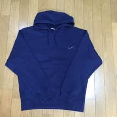 激レア 美品 前後ロゴ刺繍 Nike パーカー sizeL 90sのサムネイル