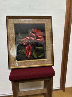 沖縄　デイゴの花 立体額　インテリアのサムネイル