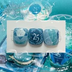 D-39(14本セット＋3本)スパークリングジュビリーネイルチップ/おまけ付き D-42(3本セット)/スパークリングジュビリーネイルチップ/プレゼント