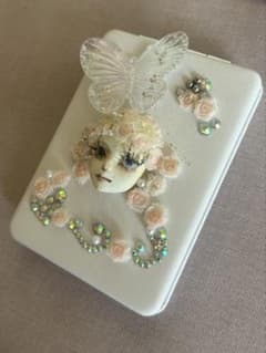 「Flower Fairy」ハンドメイド コンパクトミラー