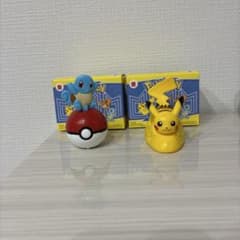 ポケモン ゼニガメ ピカチュウ フィギュアセットのサムネイル