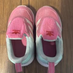 adidas キッズ スニーカー ピンク スリッポンのサムネイル