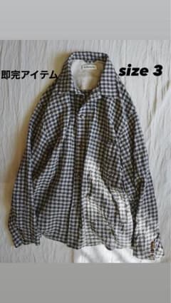 echeveria Cotton Wool Check Shirt size3のサムネイル