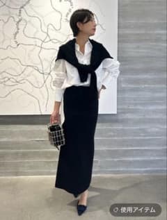 極美品 Chaos シルクコンティールスカート カオス ネイビー36 極美品 Chaos シルクコンティールスカート カオス ネイビー36 | Mercari